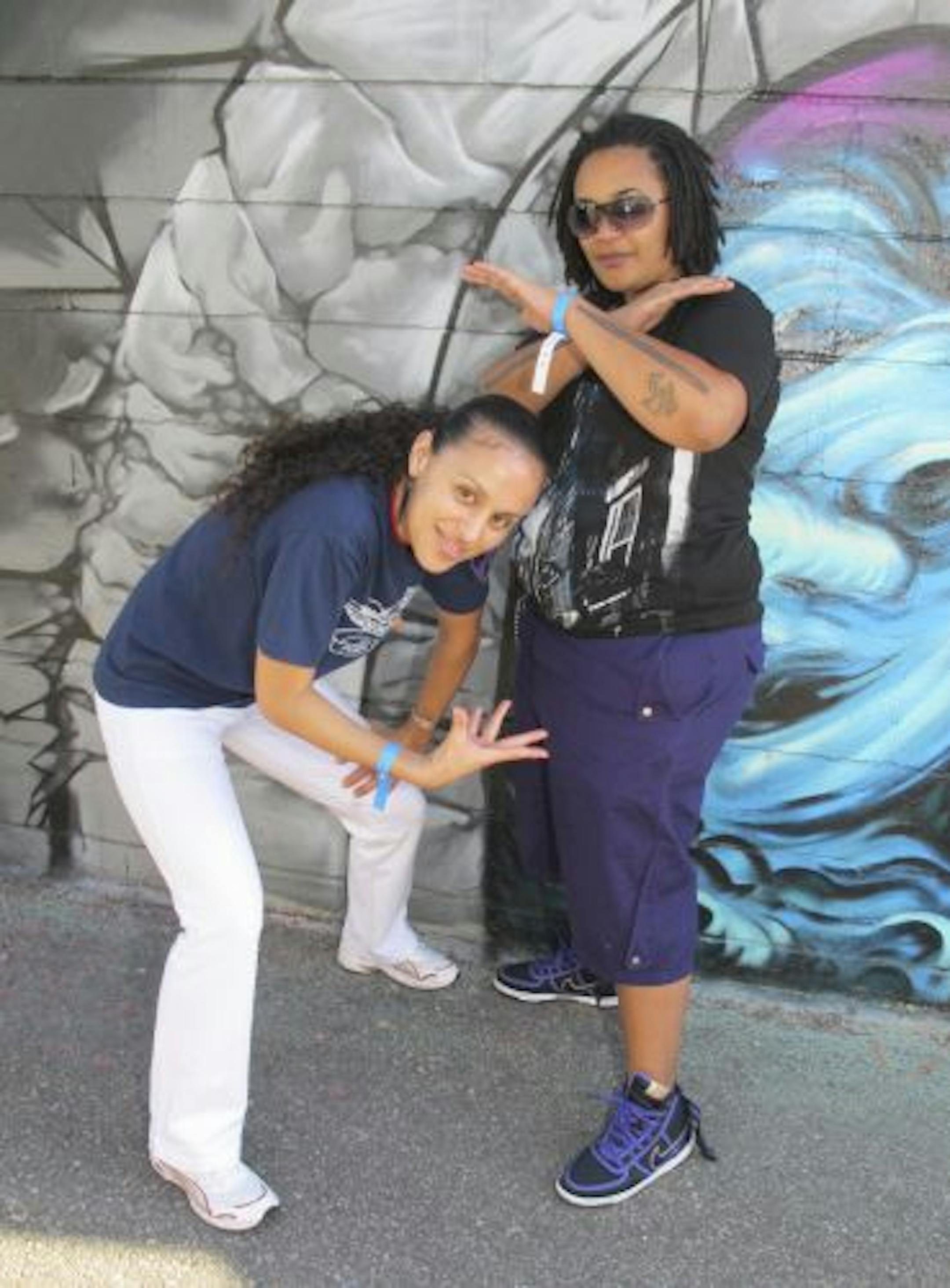 Aiko Shirakawa and Jess "Sway" Pierce.