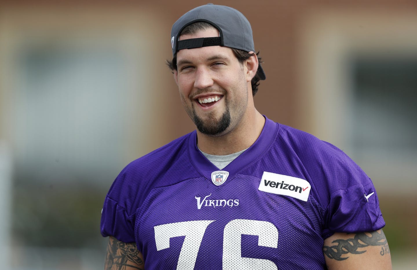 Minnesota Vikings Alex Boone.