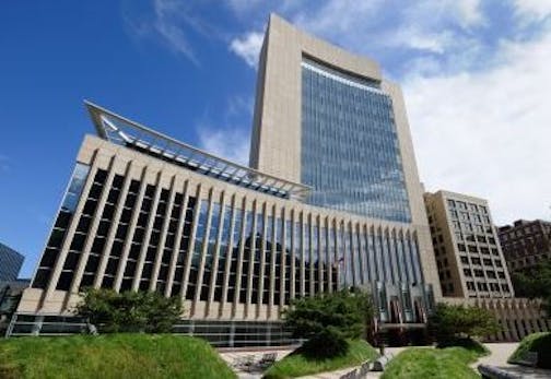 The federal courthouse in Minneapolis