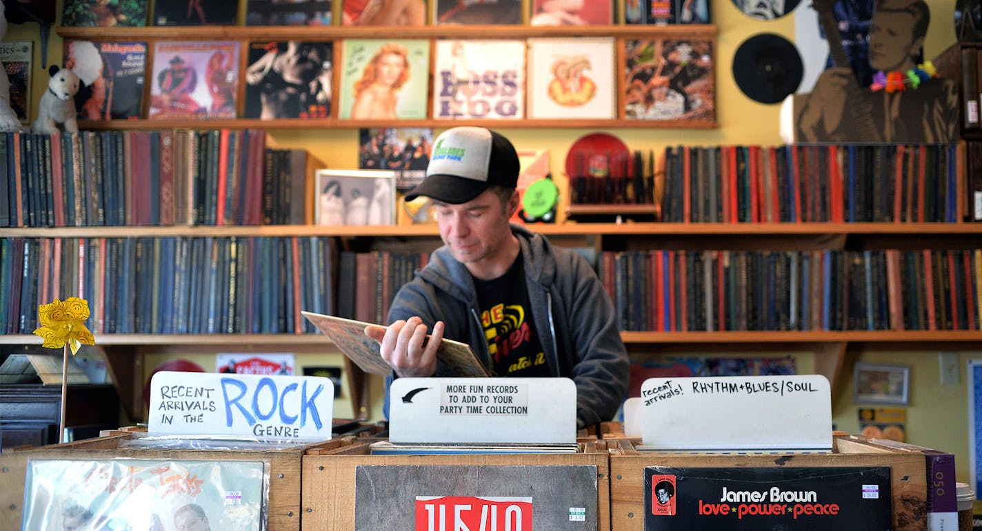 Hymie's Vintage Records in Minneapolis' Longfellow neighborhood offers vinyl in every genre imaginable. ] (SPECIAL TO THE STAR TRIBUNE/BRE McGEE) **Hymie's Vintage Records