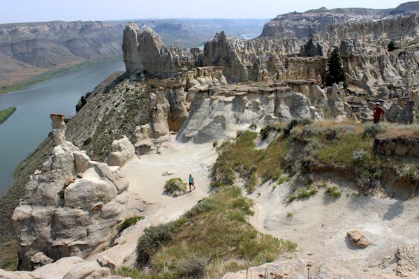 The Breaks includes miles of badlands, soft rock that has been worn by water, wind and time into fantastic shapes.