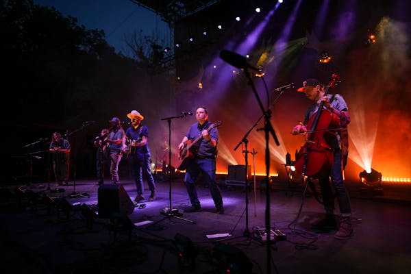 Trampled By Turtles played one of its first shows back after lockdown last June at the Caverns Amphitheater in Pelham, Tenn.