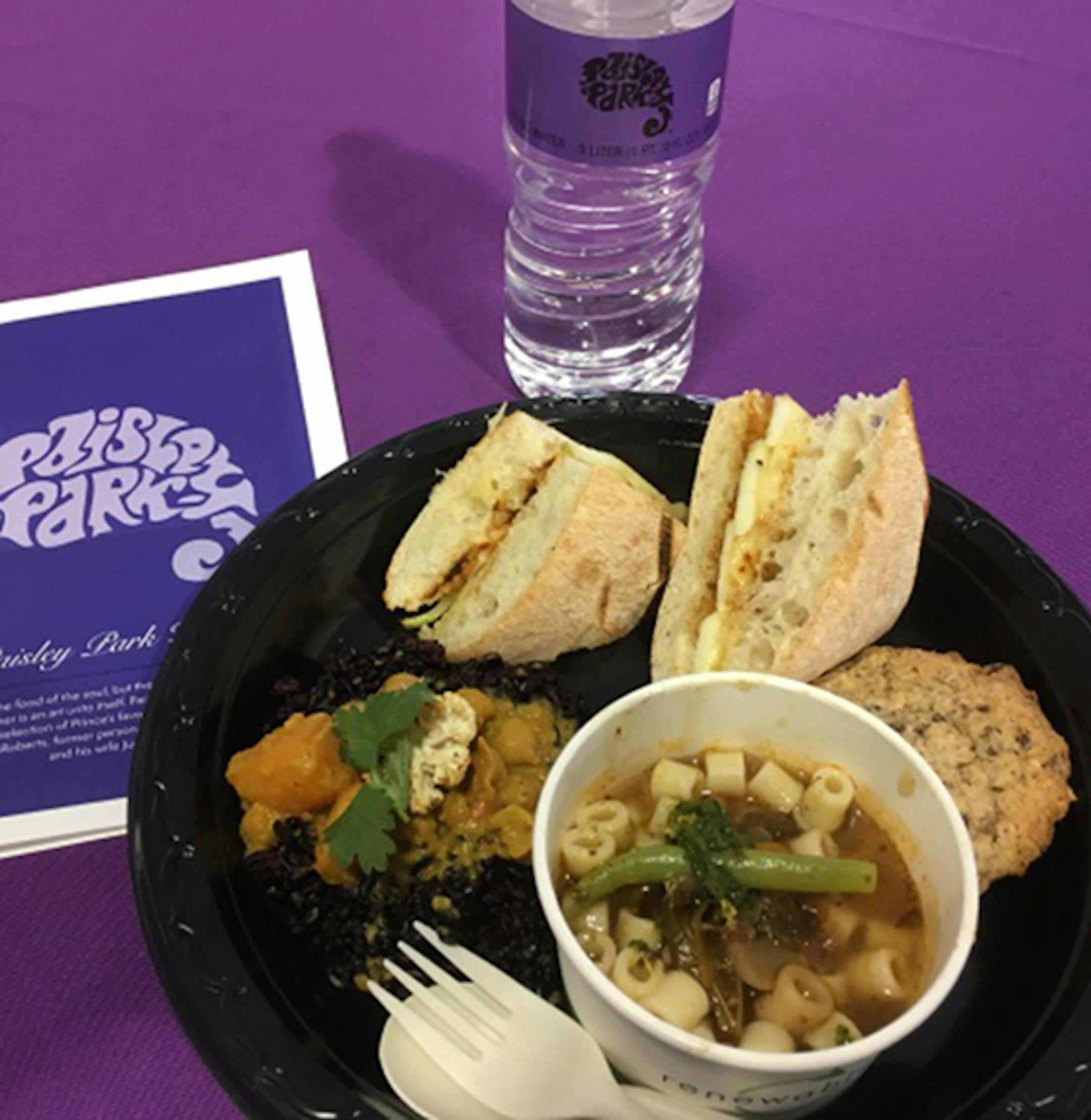 Jon Bream, Star Tribune
A sampling of food from Paisley Park Kitchen.