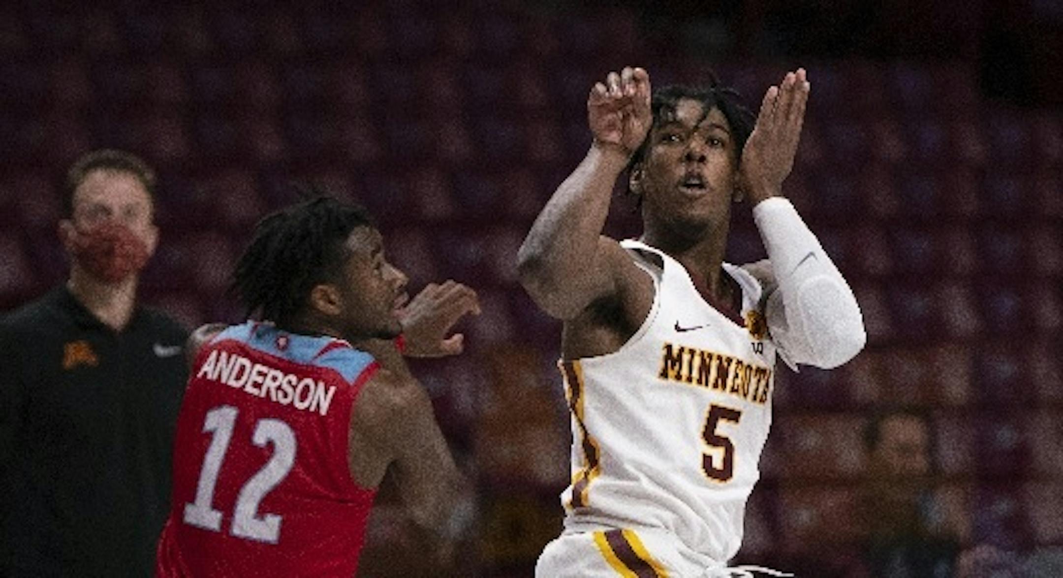 Gophers junior guard Marcus Carr tracked his final shot, a game-winning three-pointer with 2.9 secondls left, to lift Minnesota to a 67-64 victory over Loyola Marymount at Williams Arena on Monday night.