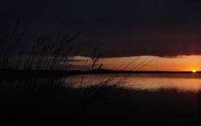 Sunrise earlier this month at the Salt Lake Wildlife Management Area near Marietta, Minn., not far from the South Dakota border.