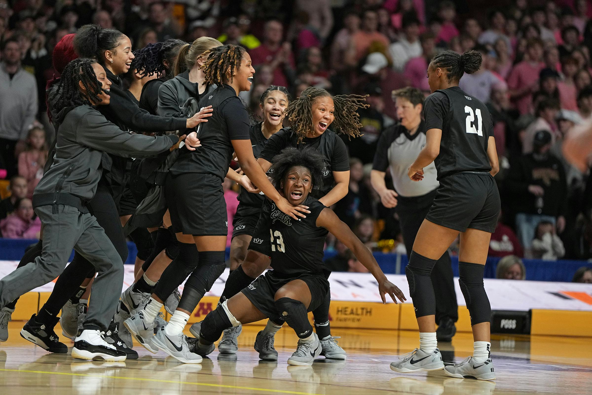 Hopkins sinks Maple Grove in Class 4A final, sets record for girls basketball state championships