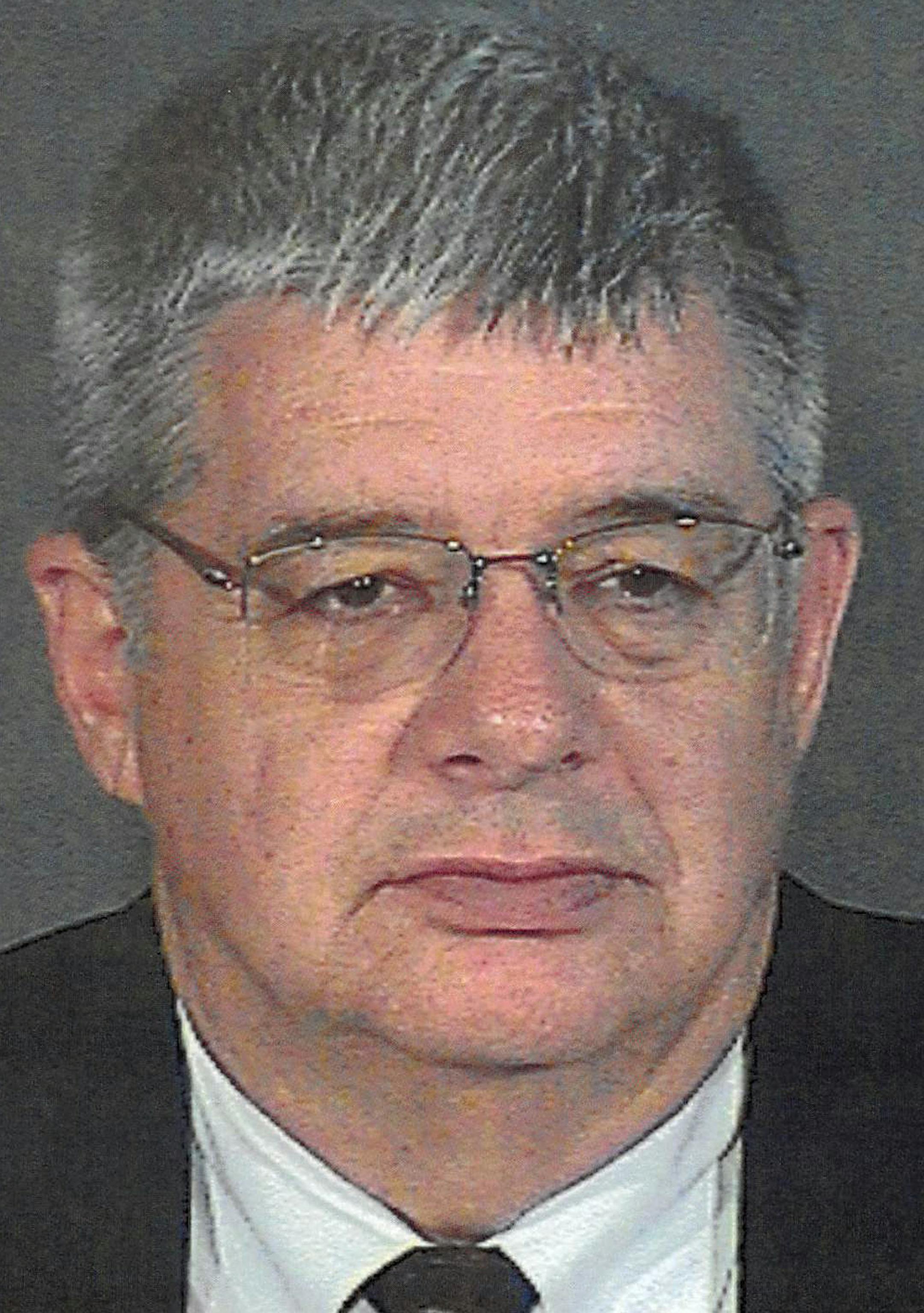 David Webster Eckberg, booking photo