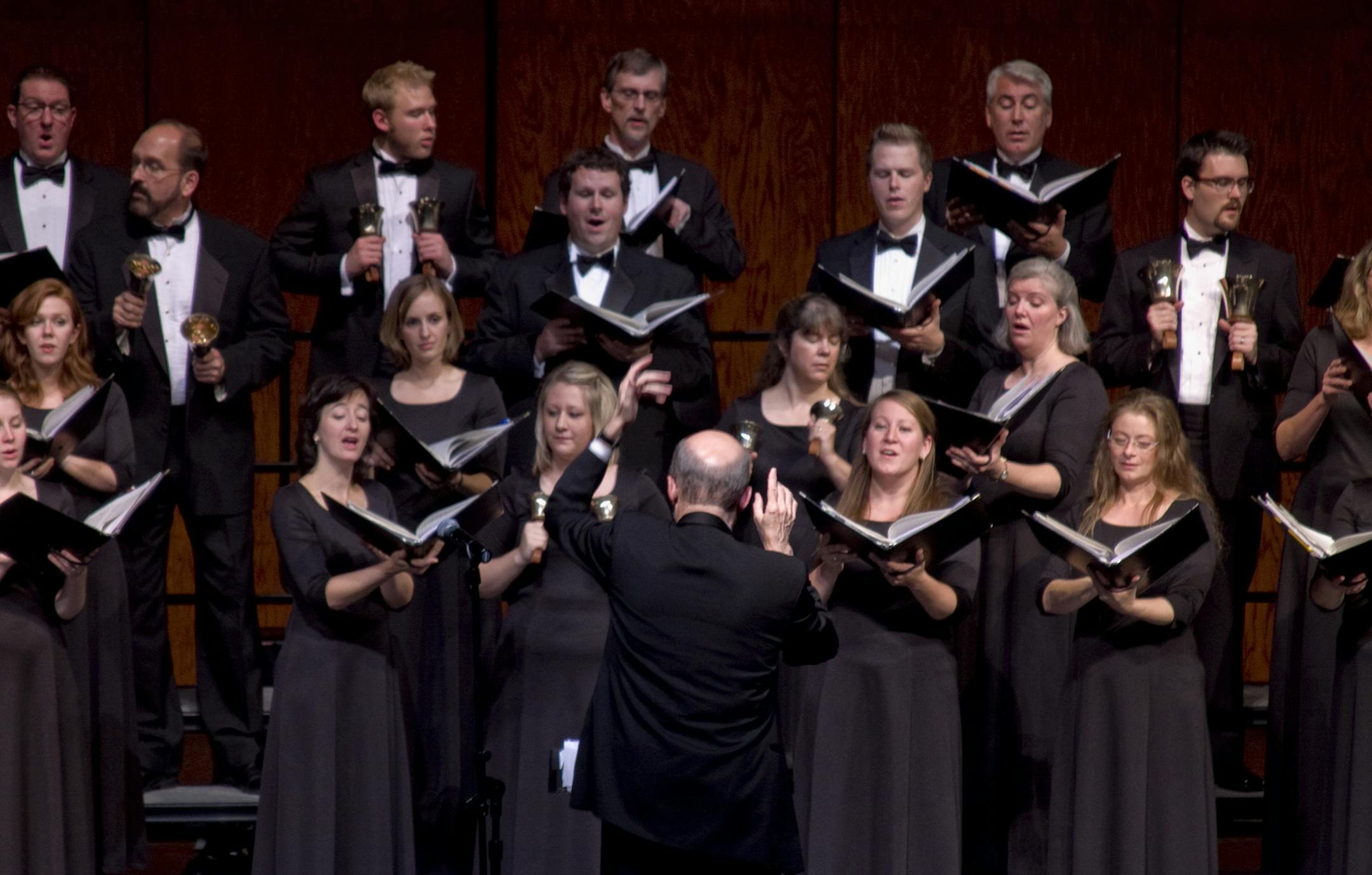 Provided by VocalEssence The VocalEssence Ensemble Singers performed at the Schwan Community Center in Marshall, Minn., on October 28, 2011 as part of their North Star Tour.