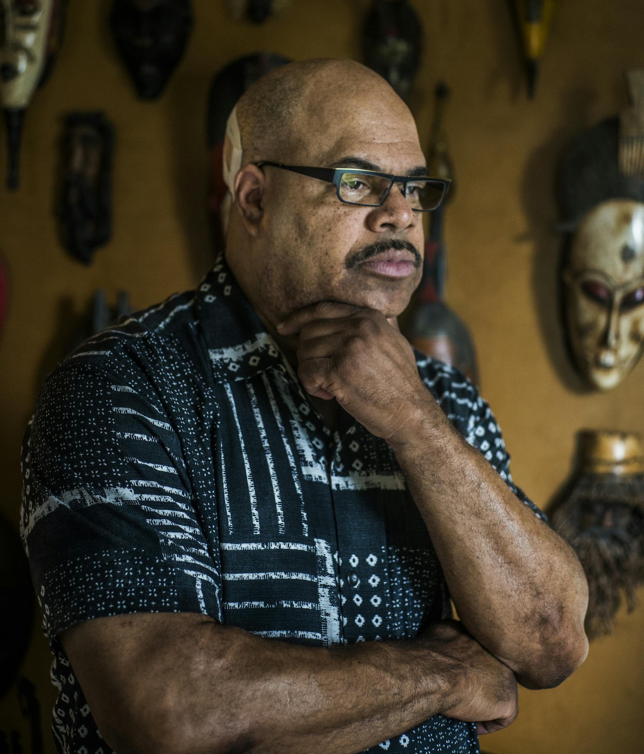 On Saturday night, noted Twin Cities entertainer T. Mychael Rambo was carjacked, pistol-whipped and left with a concussion on a St Paul street after giving a lift to teenagers.] Richard Tsong-Taatariiïrtsong-taatarii@startribune.com