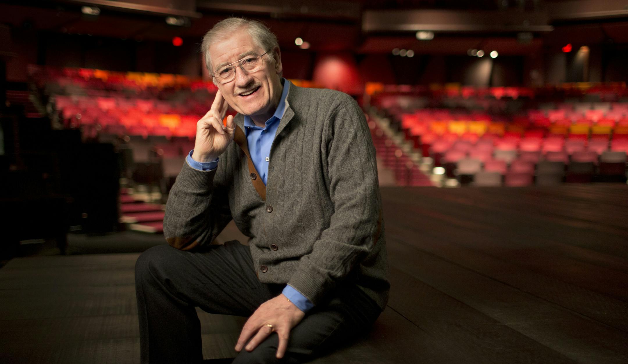 Joe Dowling leaves the Guthrie Theater after a record, 20-year tenure during which he reinvented the physical plant and broadened the mission of the theater that was a catalyst for America's regional theater movement. Brian.Peterson@startribune.com Minneapolis, MN - 4/28/2015