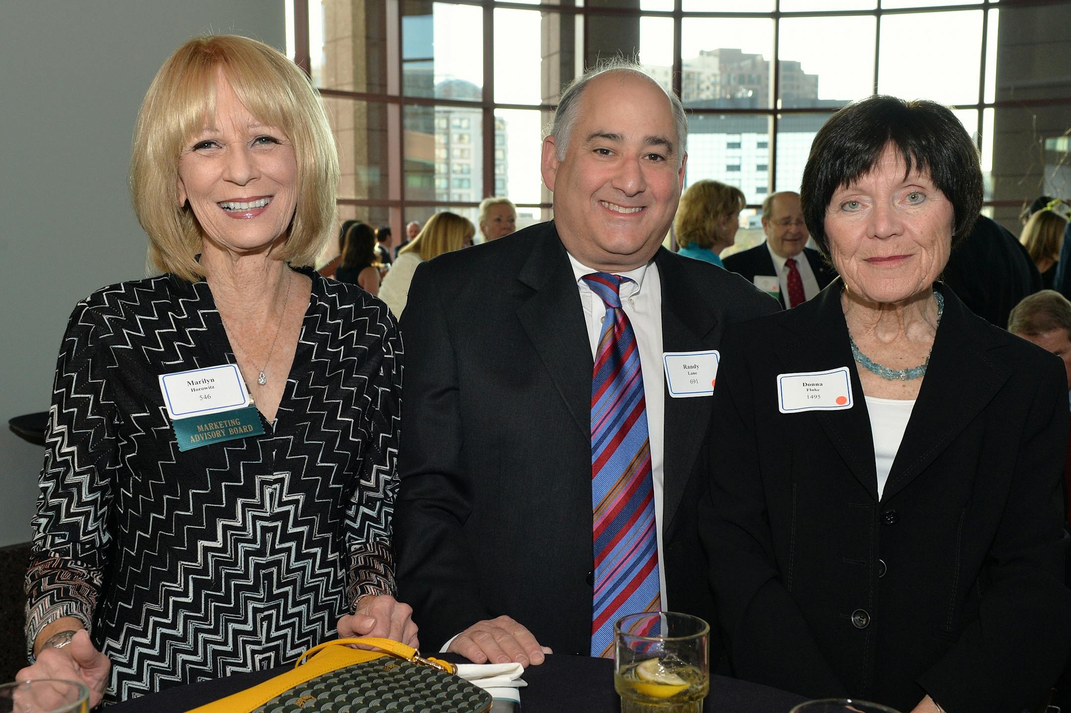 From left, Marilyn Horowitz, Randy Lane and Donna Fluke.