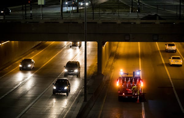 Westbound I-94 will be closed from I-35W to I-394 from 10 p.m. Friday to 5 a.m. Saturday. Eastbound I-94 will have lane closures near the Portland Tun