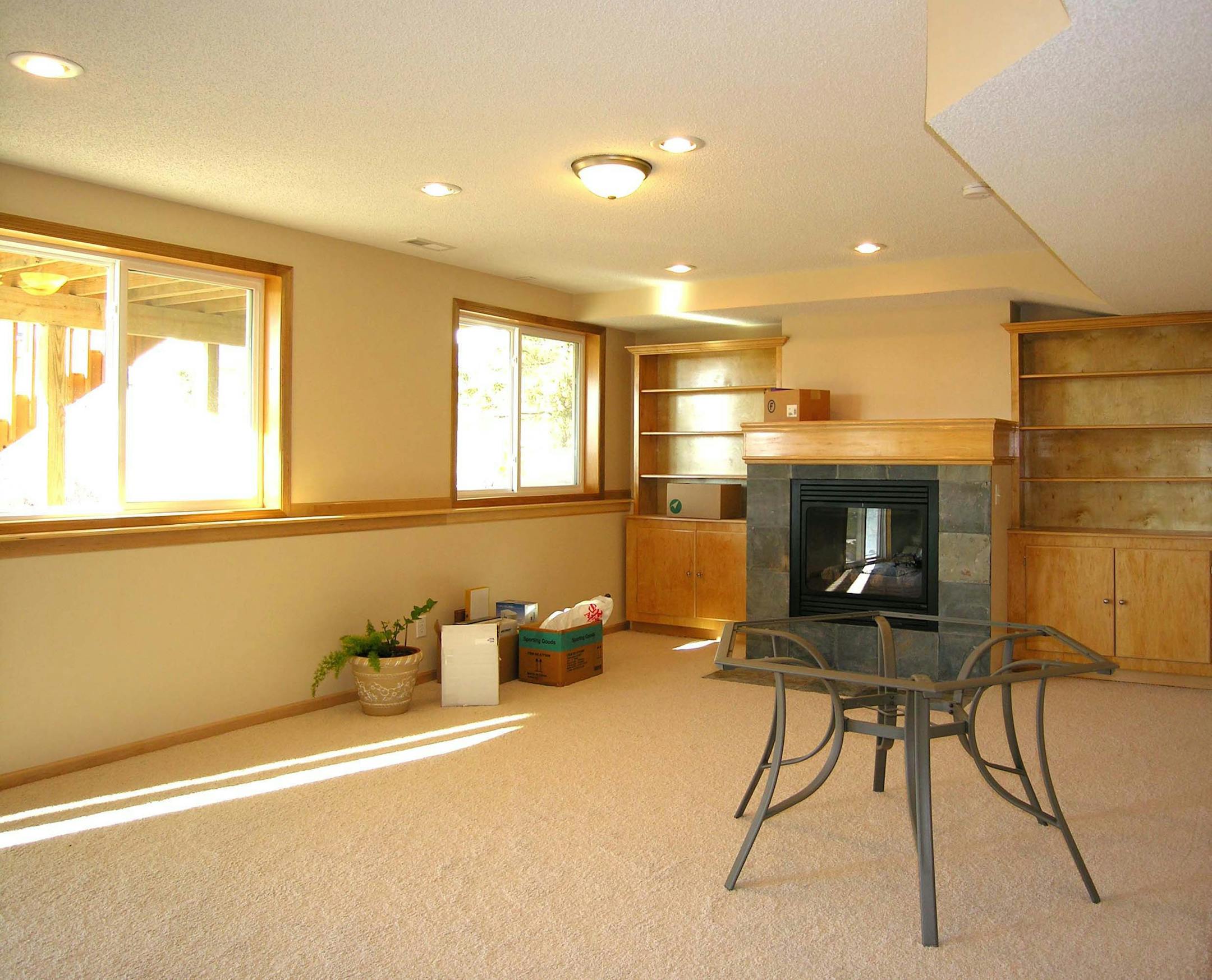 Before: The vacant room seemed smaller than it really was.