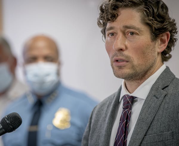 Minneapolis Mayor Jacob Frey speaks during a news conference Thursday, May 28, 2020.