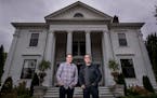 Homeowners Ryan Knoke, left, and Montana Scheff relied on historical research to guide the renovation of their St. Paul house, built in 1894.
