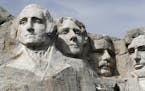 FILE - This March 22, 2019, file photo shows Mount Rushmore in Keystone, S.D. The Trump administration on Thursday, June 18, 2020, rejected imposing f