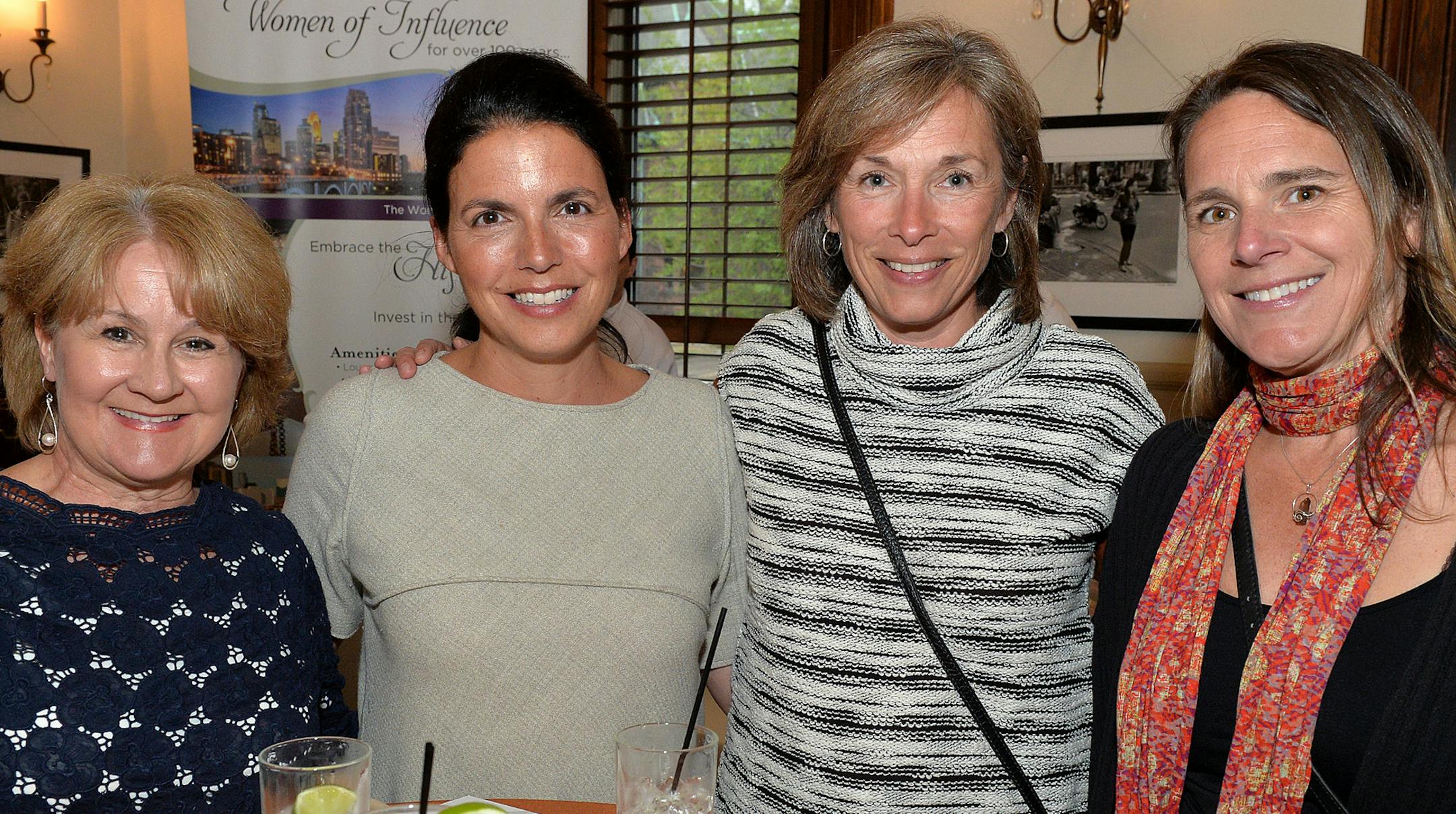 From left, Megan O'Hara, Mary Cavanaugh, Sue Moores and Martha Archer. ] (SPECIAL TO THE STAR TRIBUNE/BRE McGEE) **Megan O'Hara (left), Mary Cavanaugh (center left), Sue Moores (center right), Martha Archer (right)