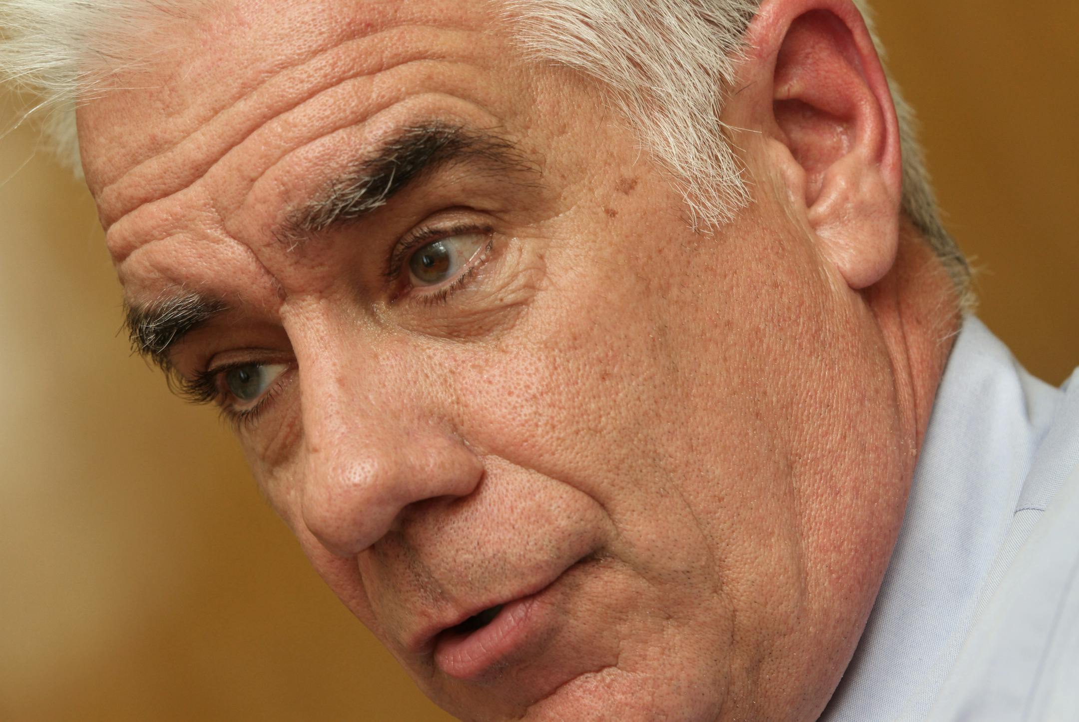 Dave Osberg, Eagan's new city administrator, talked about the city's challenges and opportunties and what he's doing to get his arms around his new job in Dakota County's biggest city and economic powerhouse. Photographed at Eagan City Hall on 4/24/13. Bruce Bisping/Star Tribune bbisping@startribune.com Dave Osberg/source.