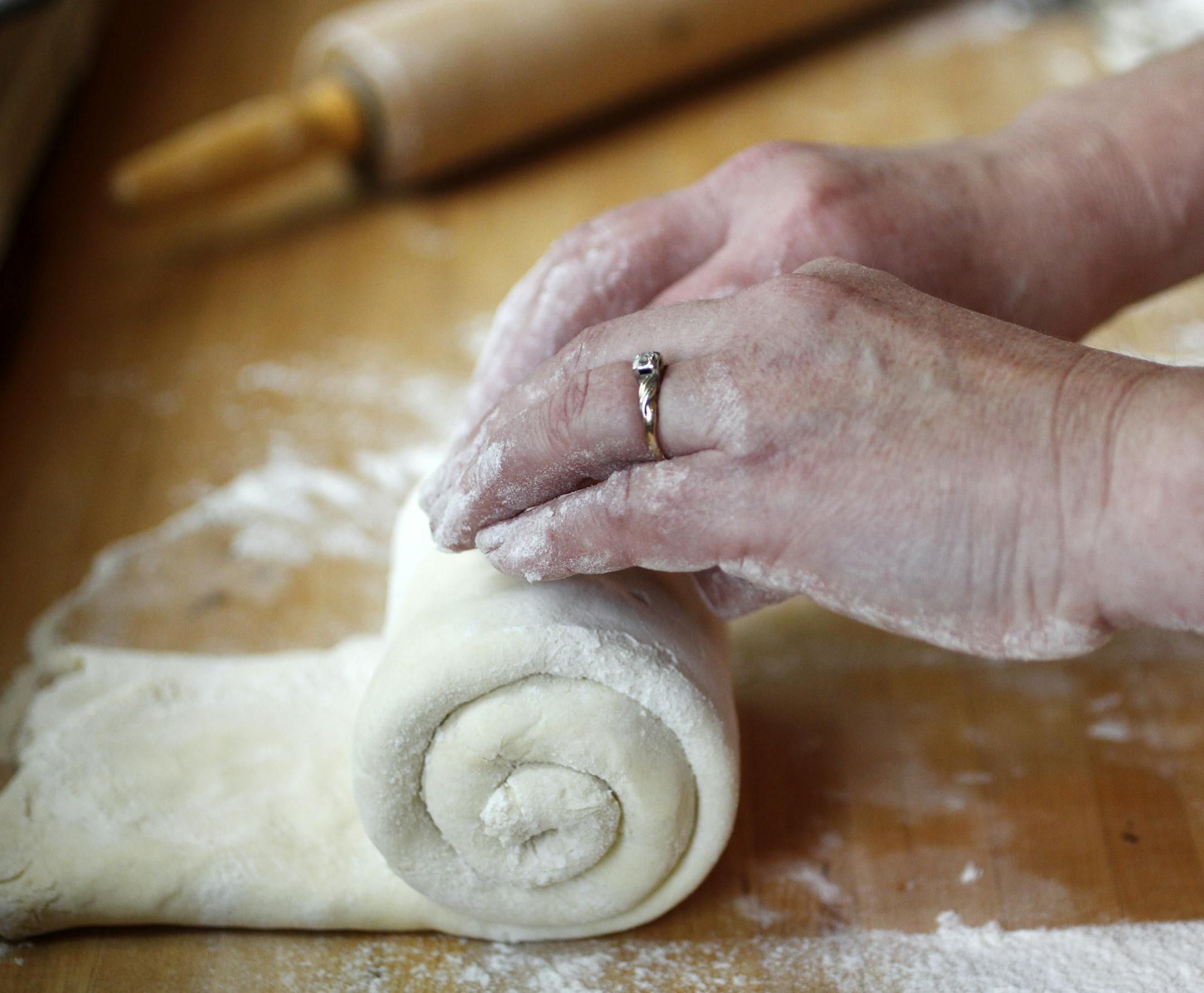 Illustrations for the Baking Central cover for Taste. Showing basics of making quick puff pastry. then filling to make turnovers [ TOM WALLACE • twallace@startribune.com _ Assignments #20023317A_ May, 01 2012_ SLUG: baking0517_ EXTRA INFORMATION: CQ'ed Kim Ode