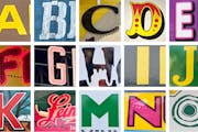 Do you know where these letters are located at the Minnesota State Fair?