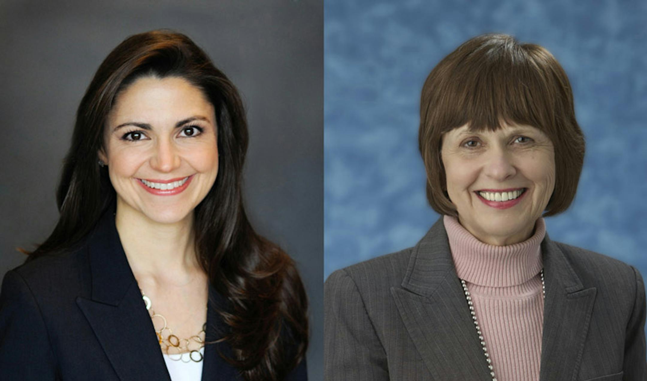 Stacey Stout, left, and Yvonne Selcer