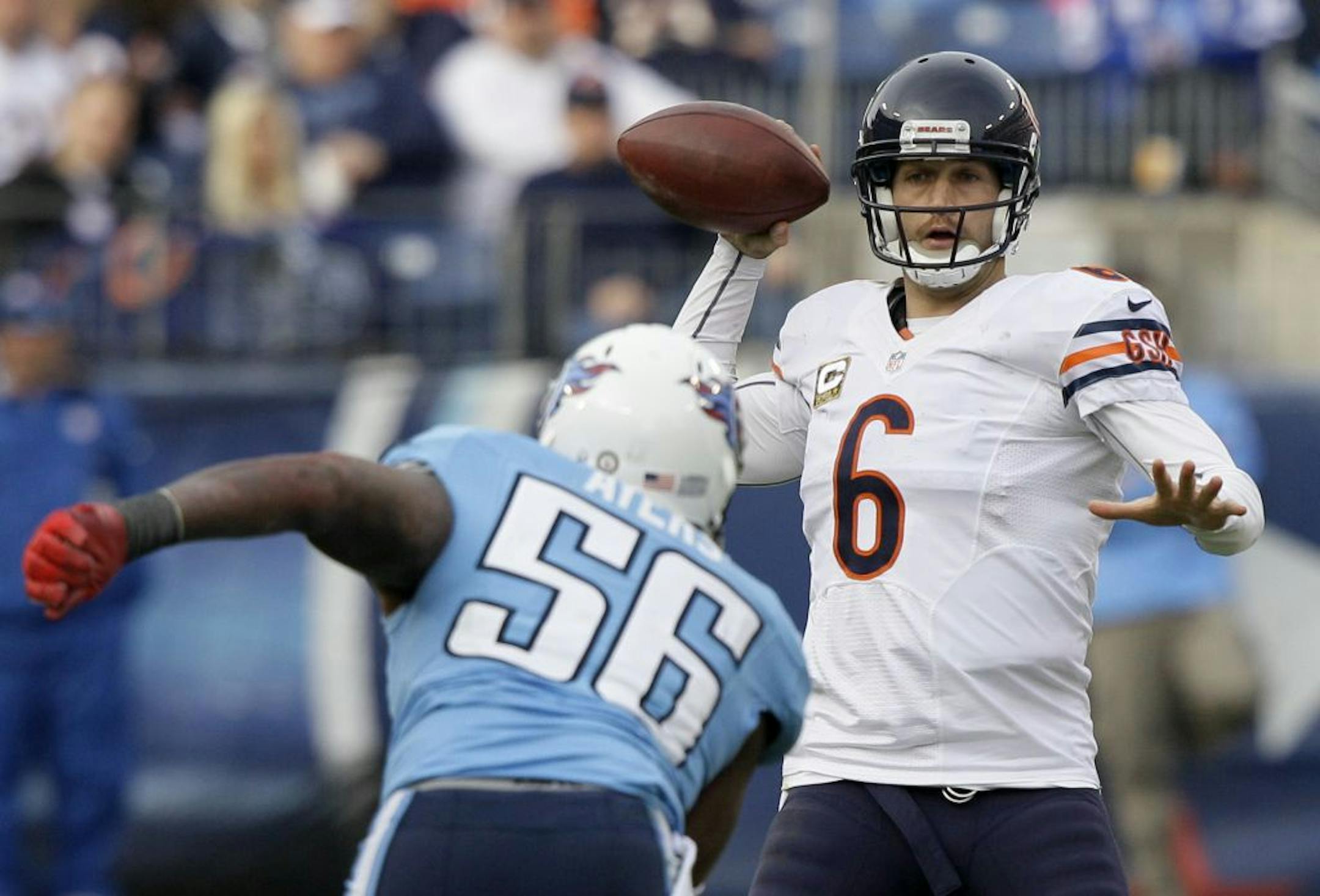 Chicago Bears quarterback Jay Cutler