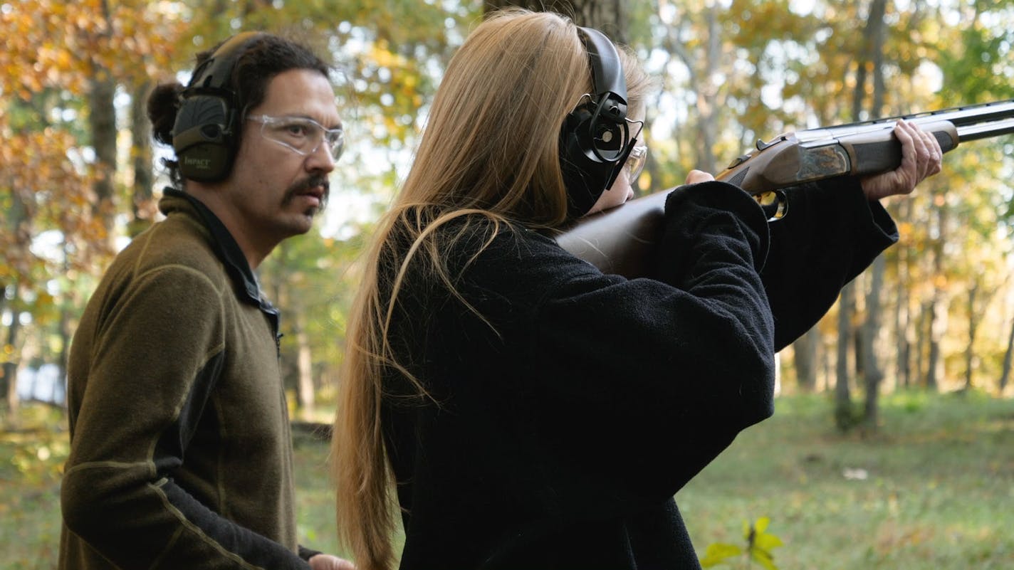 Ben Pena, left, was featured in a film series called "Awaken the Hunter Within" produced by Modern Carnivore. The series focused on educating people new to hunting and foraging.