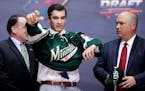 Wild draft pick Kunin weighing decision to leave Badgers, turn pro