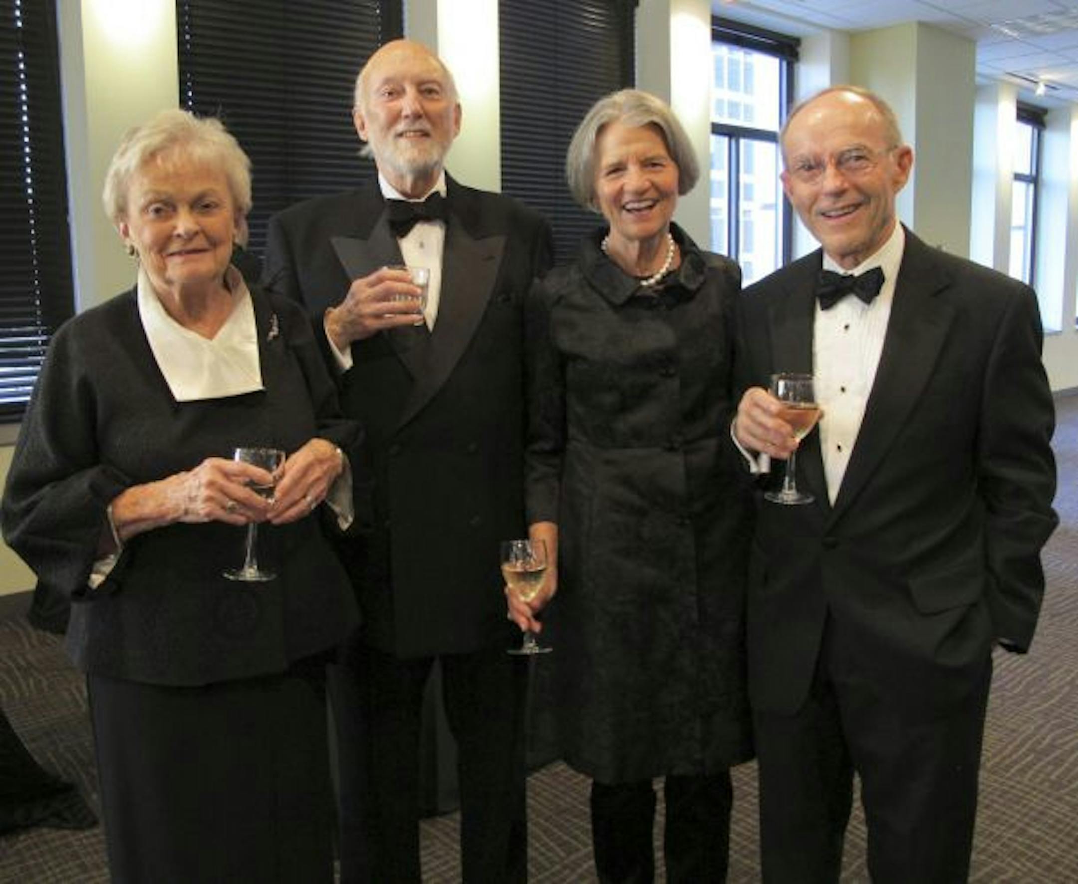 Mary Vaughan, Duncan McNab, Margaret Wurtele and Angus Wurtele.