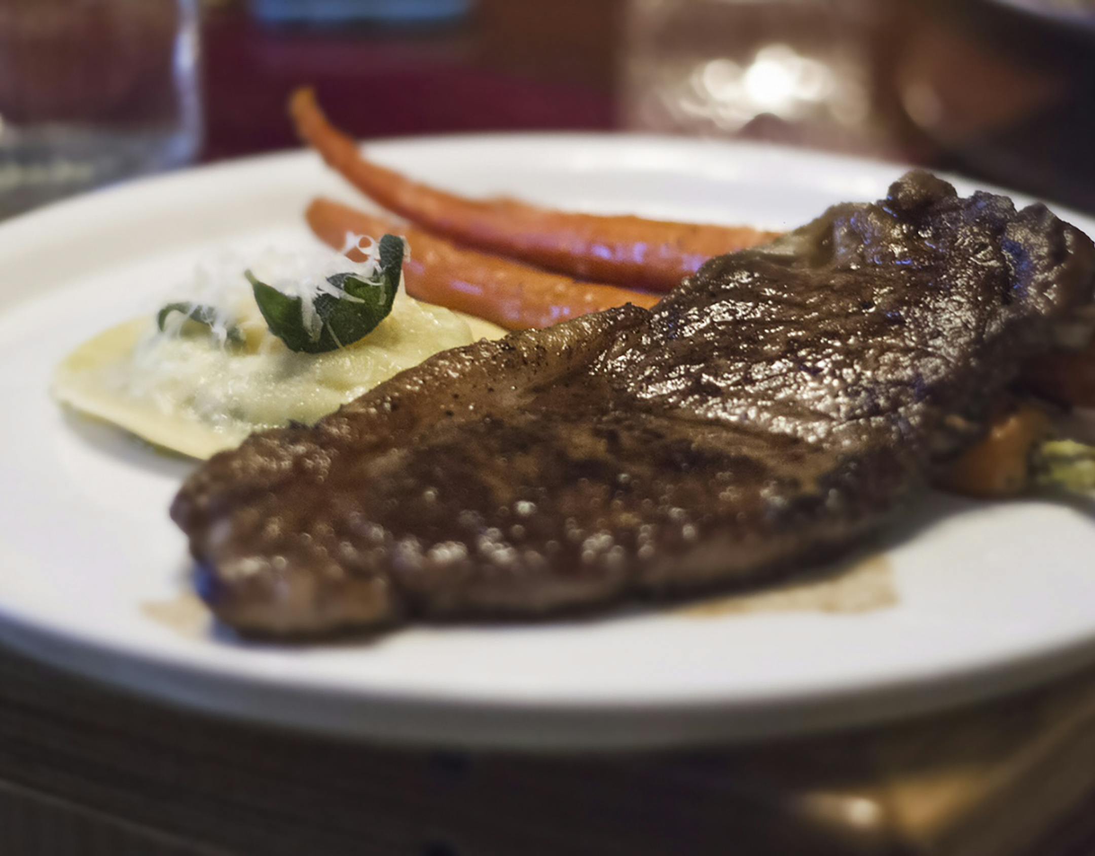 PHOTO MOVED IN ADVANCE AND NOT FOR USE - ONLINE OR IN PRINT - BEFORE JAN. 17, 2016. -- An undated handout photo of a steak and sides at Uptown Cut. Canadian cuisine has always been known for its protein, but the Canadian steakhouse got a modern twist in early 2015 with Uptown Cut, in Thunder Bay, Ontario, in Canada, a chef-focused spot that brings a tasting-menu approach to a classic concept. (Handout via The New York Times) -- NO SALES; FOR EDITORIAL USE ONLY WITH STORY SLUGGED CANADA STEAKHOUS