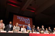 Finalists were acknowledged during a banquet to name the 2023 Minnesota Teacher of the Year on May 7 at The River Center in St. Paul.