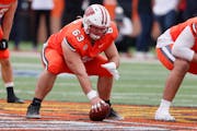 Wisconsin center Tanor Bortolini turned heads at the Senior Bowl and the NFL scouting combine ahead of the draft.