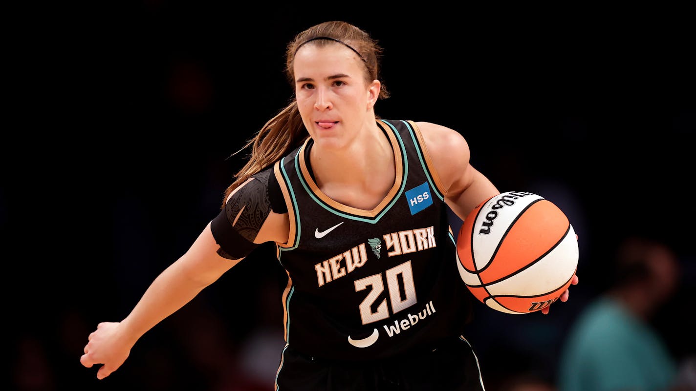 New York Liberty guard Sabrina Ionescu