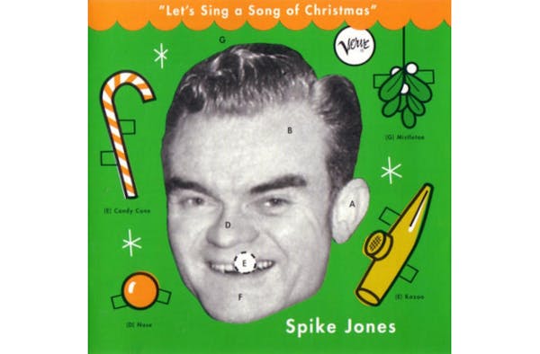 Spike Jones' "Let's Sing a Song of Christmas" album included his hit "All I Want for Christmas Is My Two Front Teeth."