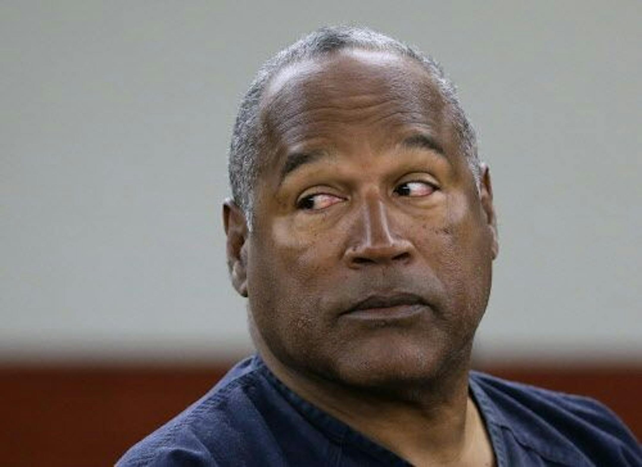 O.J. Simpson testifies during an evidentiary hearing in 2013.