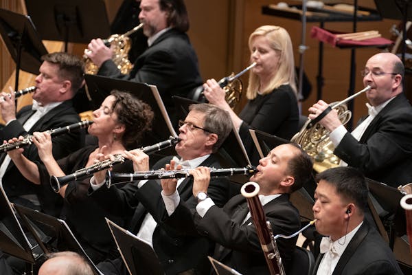 Minnesota Orchestra musicians performed in 2021. The musicians have signed a new four-year union contract ahead of a new season with a new music direc