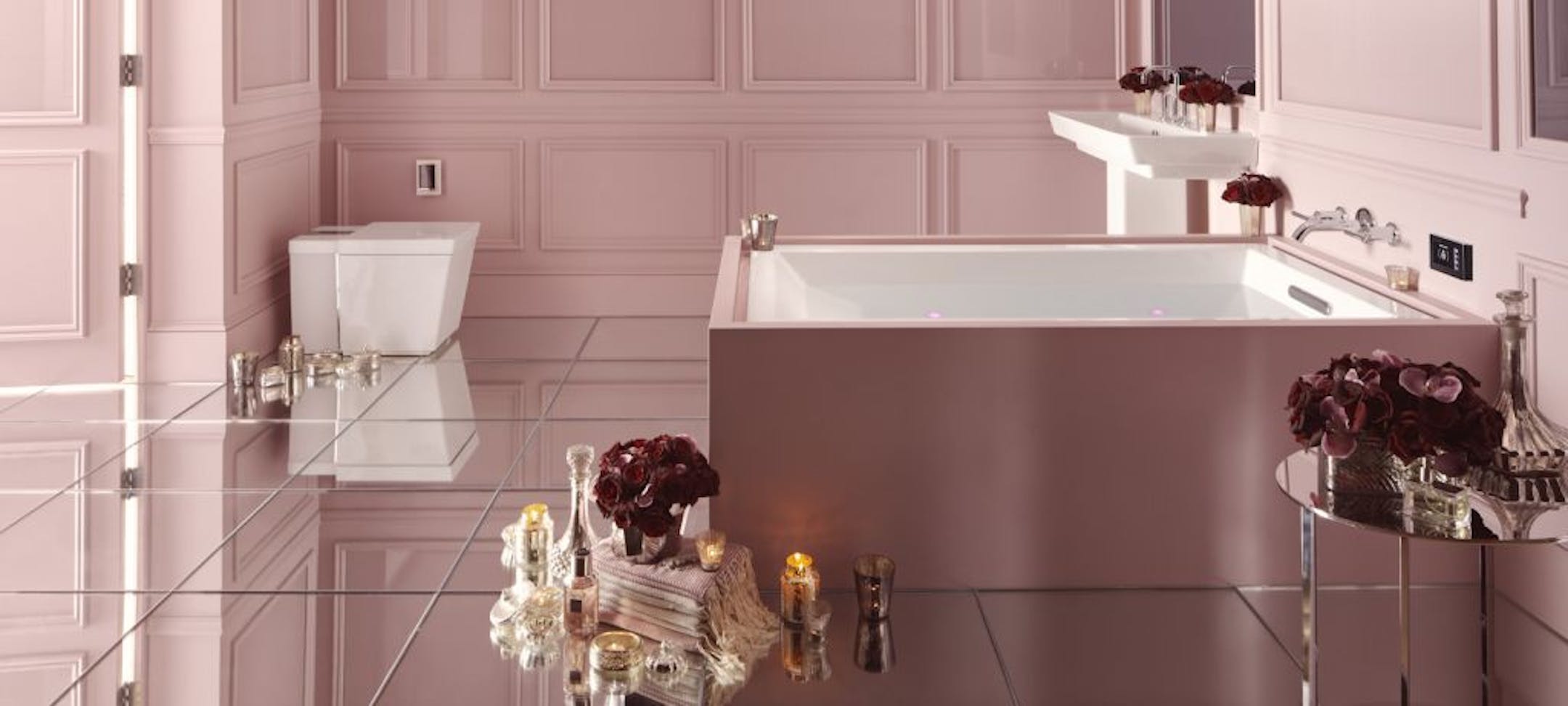 SH12E146PLUMBER May 21, 2012 -- Electronics and plumbing fixtures are being combined into new and exciting products for the bathroom. Accordingly, you're starting to see bathtubs that double as musical speakers.