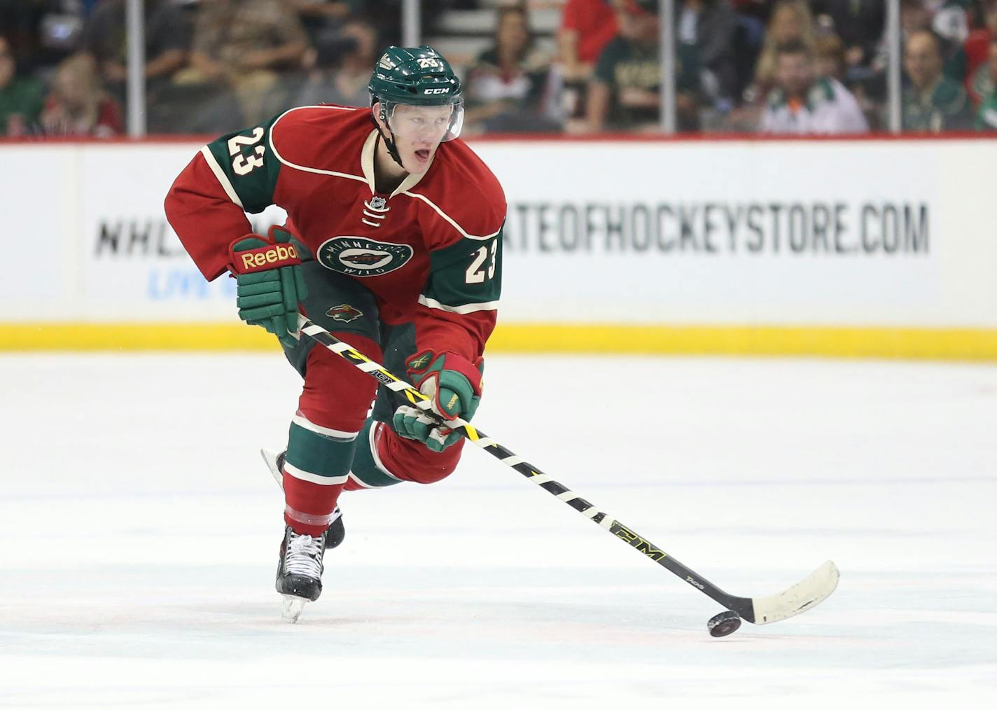 The Wild finalized defenseman Gustav Olofsson's (pictured) new two-year, $1.45 million contract Monday and cut ties, at least for now, with defenseman Christian Folin.