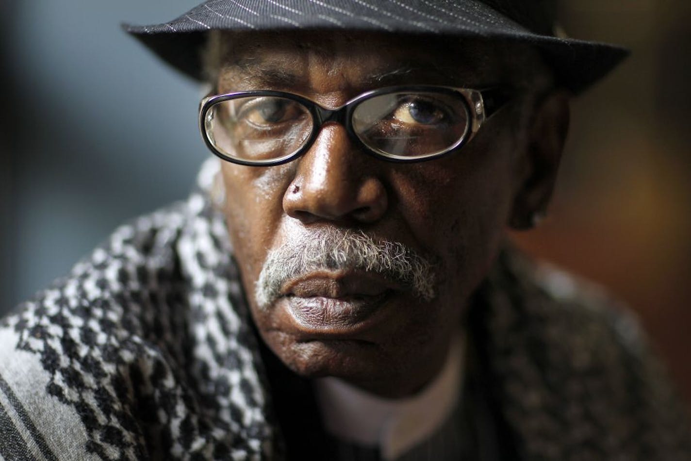 Actor Abdul Salaam El Razzac photographed at the Penumbra Theatre in St. Paul, Minn.