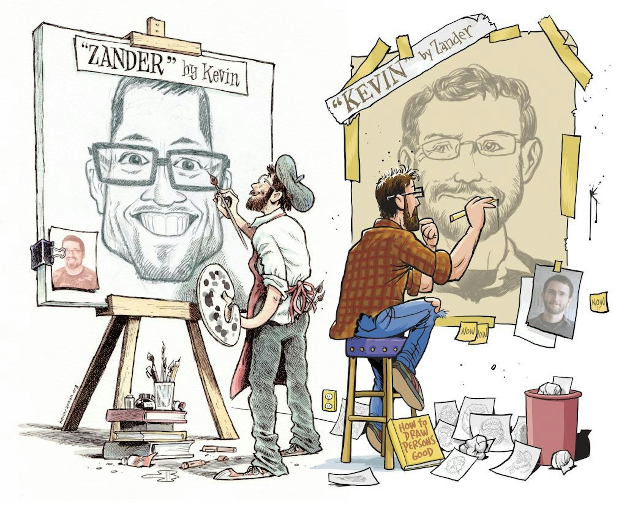 Illustration by Kevin Cannon and Zander Cannon