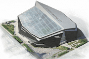 Animated views of the U.S. Bank Stadium