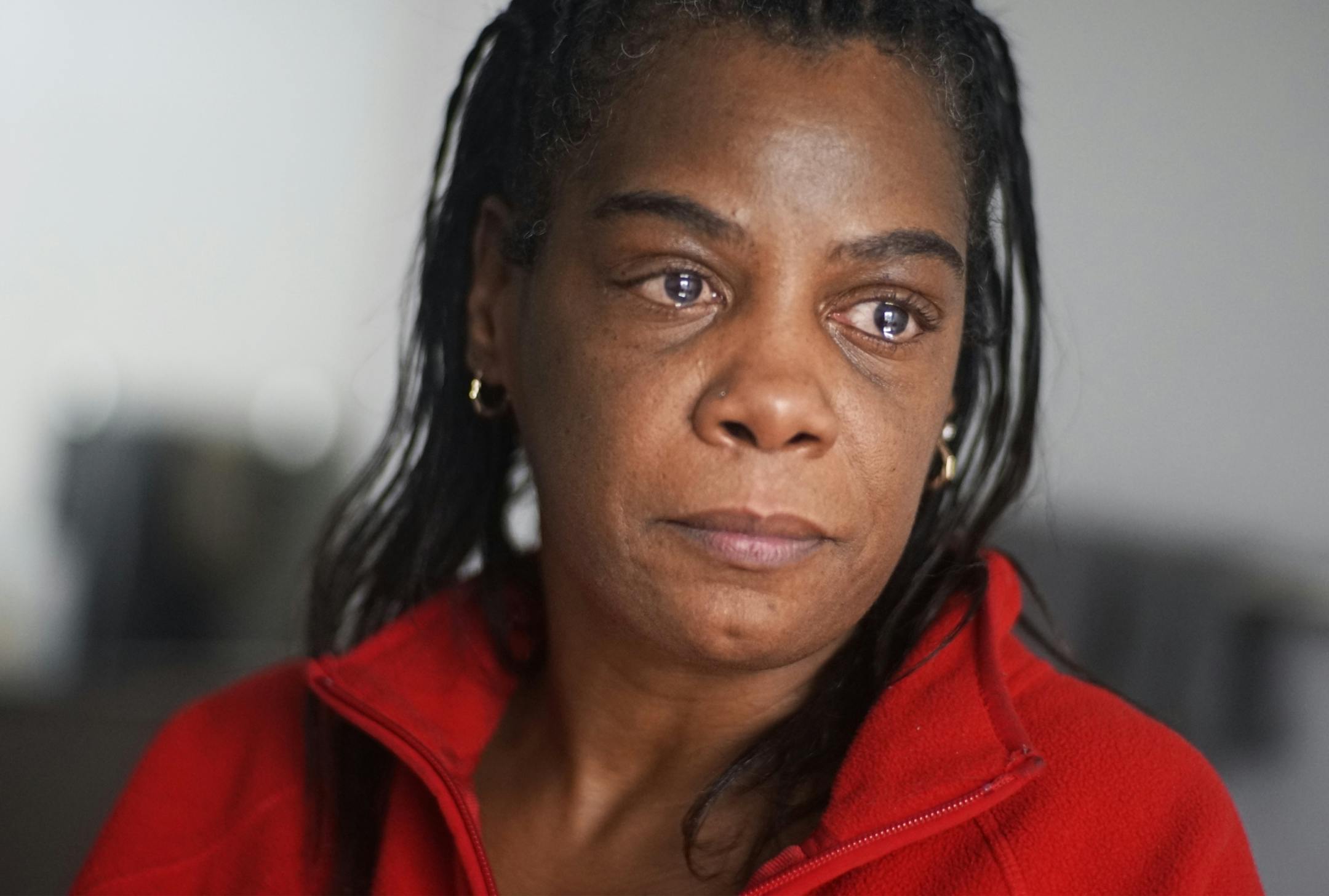 Camille Mitchell-Pasha lost her job and apartment as a result of seizures. "It's a blessing because I had nothing." She reads the Bible regularly, including Psalms which comfort her.