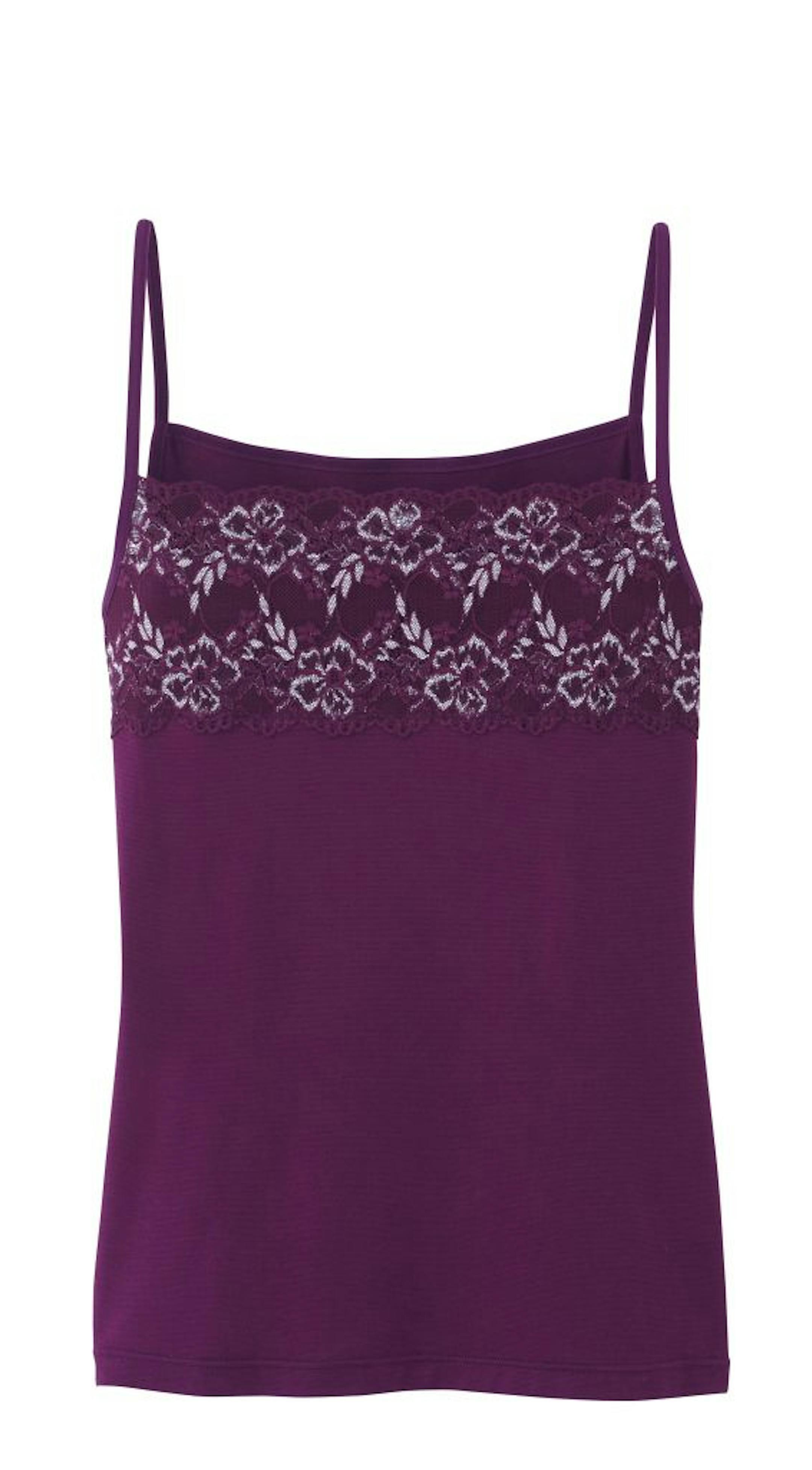 Uniqlo's Heat Tech camisole, part of their lightweight, warmth-generating undergarment collection, $12.90 to $29.90 at uniqlo.com.