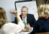 "We don't need a level of governance to make this work," said Edina Superintendent Ric Dressen, shown during training with teachers. "We can make it i