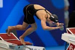 Regan Smith competes during the women’s 200m butterfly final at the World Swimming Championships on Thursday.