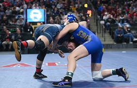 Skylar Little Soldier of Hastings is one of the top-ranked girls wrestlers in the United States and will compete in the girls state tournament on Satu