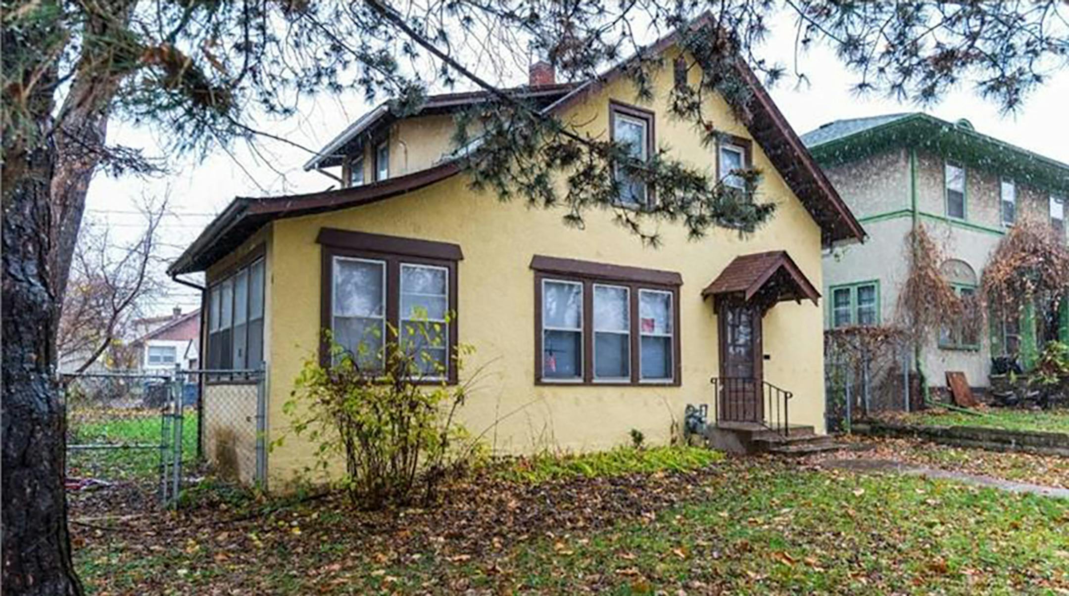 Minneapolis
Built in 1913, this three-bedroom, one-bath house located in the Jordan neighborhood has 1,592 square feet and features three bedrooms on one level, formal dining room, hardwood floors, sunroom, unfinished basement and two-car detached garage. Listed by Bri Sharkey-Smith, Better Homes and Gardens Real Estate All Seasons, 612-251-3430.