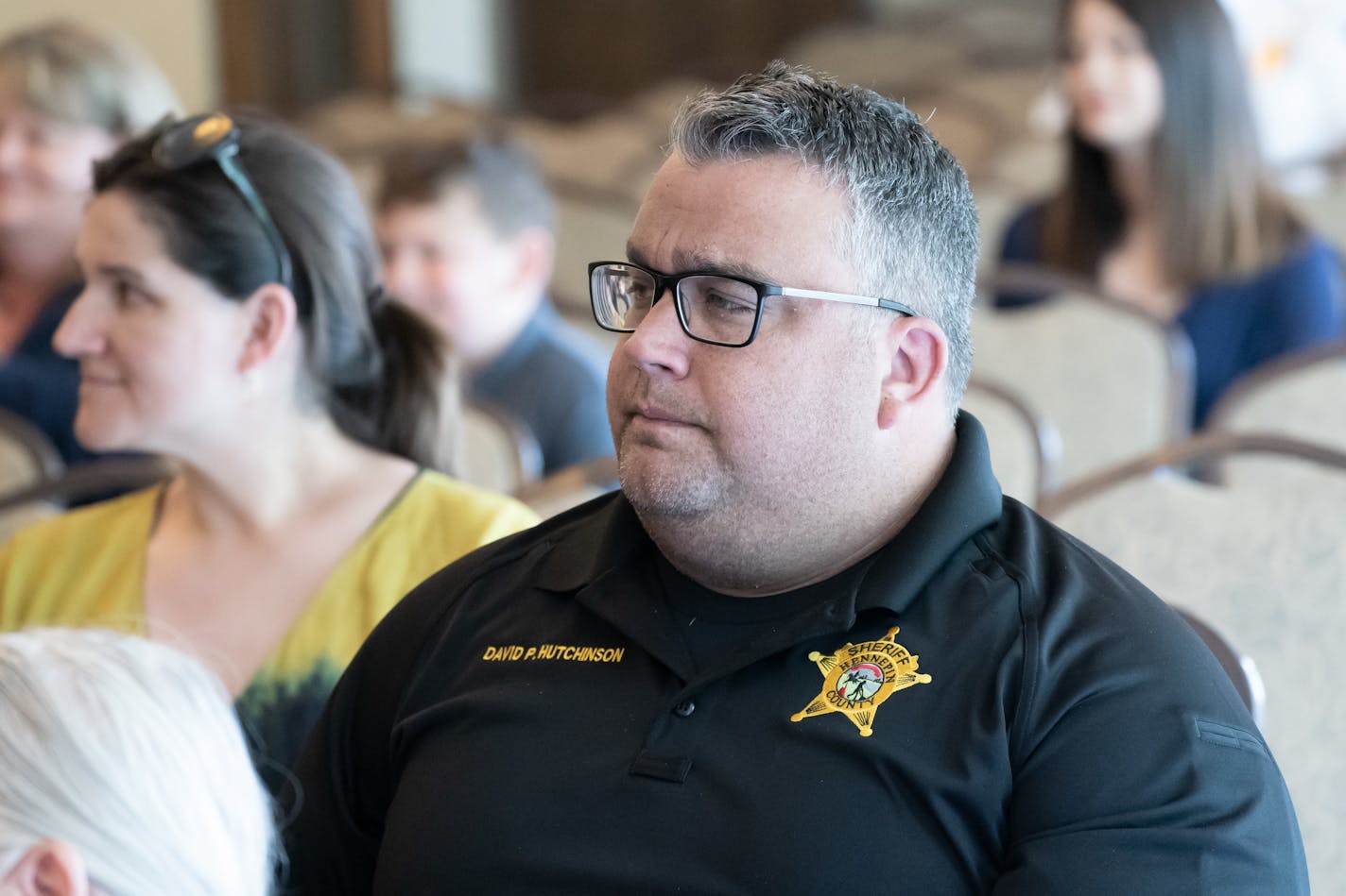 Hennepin County Sheriff David Hutchinson ] GLEN STUBBE • glen.stubbe@startribune.com Monday, June 3, 2019