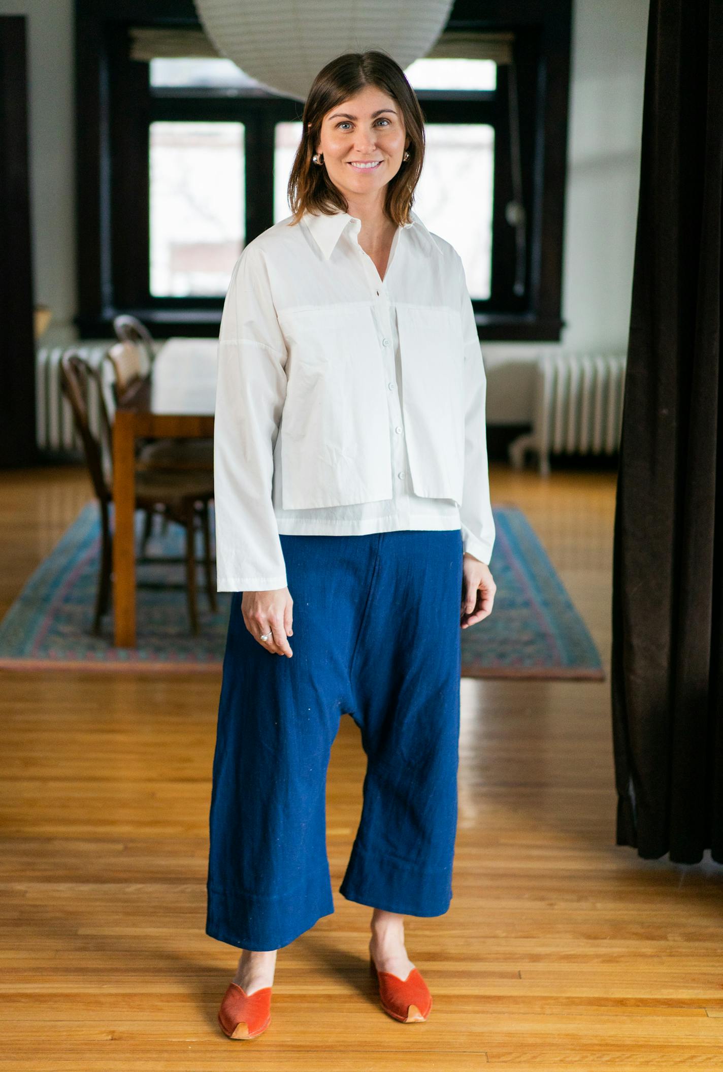 Lindello models a selection of Spring fashions: Winsome Goods Blouse, Caron Callahan pants, Rachel Comey shoes. ] MARK VANCLEAVE &#xa5; Kate Lindello started her Instagram-based fashion resale store Noihsaf Bazaar in 2013. She's attracted more than 20,000 followers to date. Photographed at her home in Duluth on Monday, March 4, 2019.