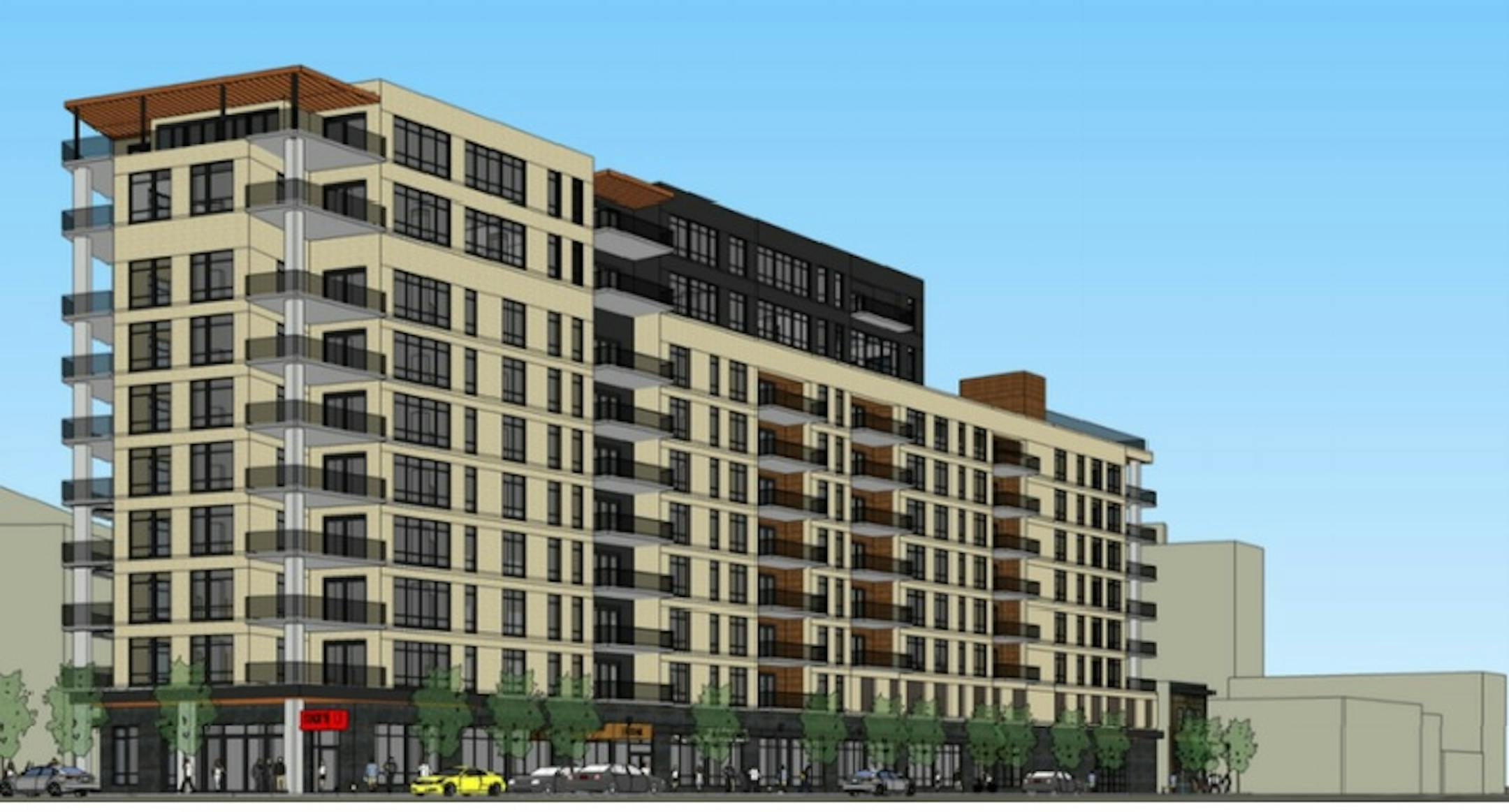 A project informally known as Cen-Hen would bring 110 condominiums to northeast Minneapolis.
